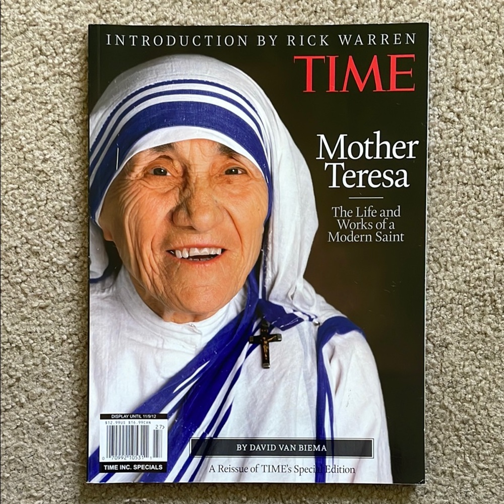 2012 Time Magazine: Mother Teresa Edition
